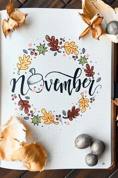 What better way to bring a bit of fall into your November bullet