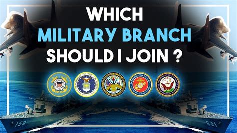 What branch of the military should i join. Within each branch, there are many career opportunities ranging from administrative careers to combat specialty careers. The five branches of the military include: 1. Army. The Army is the largest and oldest branch of the military. It functions as the primary ground force of the military. 