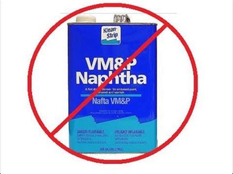 What can be used instead of Naphtha VM&P, in the UK? : …