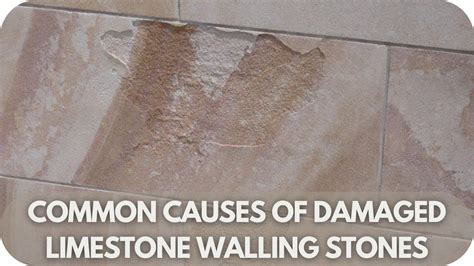 What can damage limestone