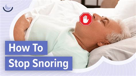 What can help stop snoring