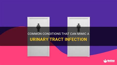 What can mimic a urinary tract infection?