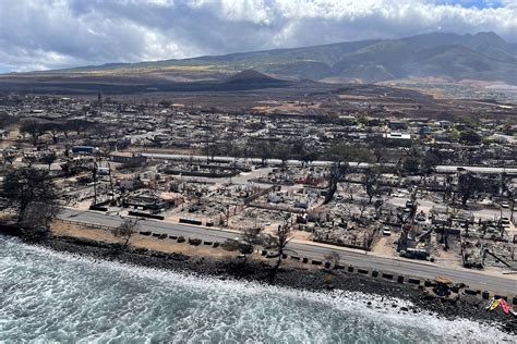 What caused the fires in hawaii. An aerial view of Lahaina after wildfires burned through the town on the Hawaiian island of Maui, on August 10, 2023. Oprah Winfrey's property consisting of over 800 acres in the heart of Maui is... 