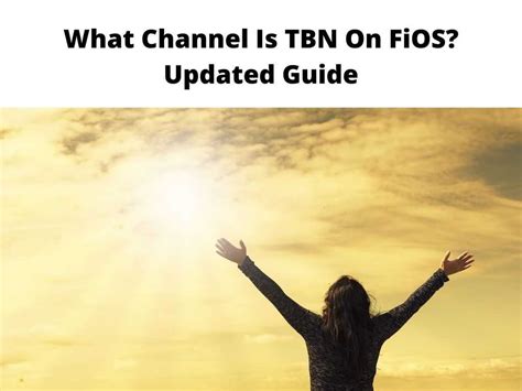 What channel is tbn on fios. But put it on the TBS channel and then go to menu > settings > system information, and press the info button on the remote. It'll open a new screen and on the left side it will show the SNR level (Good/Fair/Poor/NA) and the value (probably the same as you saw 34-36) as well as if there are any errors. Celriot1 • 3 yr. ago. 