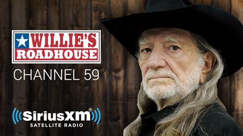 What channel is willie's roadhouse on sirius xm. Start listening to Willie’s Roadhouse and more incredible channels to kick off your holiday season. It’s already on, just turn the radio on in your car to listen free. Now thru December 4. 