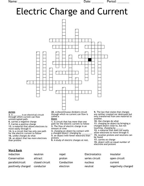 What charges produce crossword. Crossword puzzles can be fun, challenging and educational. They’re equally good for kids learning how to spell, for adults wanting to stimulate their mind, or for senior citizens l... 