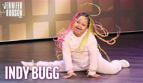 Sep 20, 2022 · Indy Bugg, a 10-year-old dancer from Dayton, appeared on the Sept. 20 episode of “The Jennifer Hudson Show.”. Bugg, dancing since she was a toddler, shared her moves that are full of personality and passion on Instagram with over 320K followers. “Indy melts Jennifer’s heart with her pure joy over meeting the host, whom she calls “a ... . 