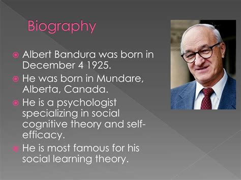 What did albert bandura study
