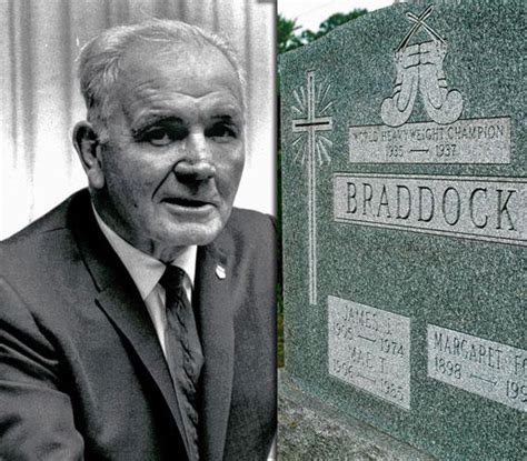 What did jim braddock died from