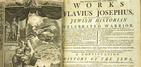 What did josephus write