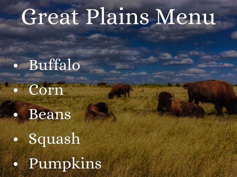 Study with Quizlet and memorize flashcards containing terms like What was the most important resource for the Great Plains Natives?, What type of food did the Great Plains Natives eat?, What are some way the Great Plains Natives used the resources available to them? and more.. 