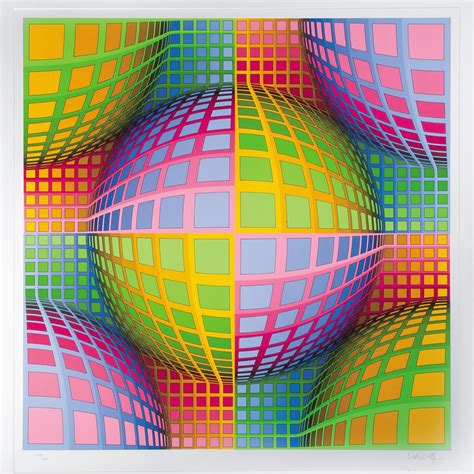 What did victor vasarely study before art