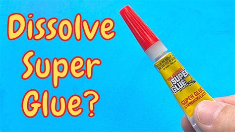 What dissolves super glue. Once you’ve rounded up the necessary household items, follow these tips to get dried super glue out of clothes: Start with a scraping tool—something like a butter knife that isn’t too sharp, or even a spoon—and then gently scrape off the glue. This will generally only remove the larger pieces of glue. For any remaining glue, you’ll ... 