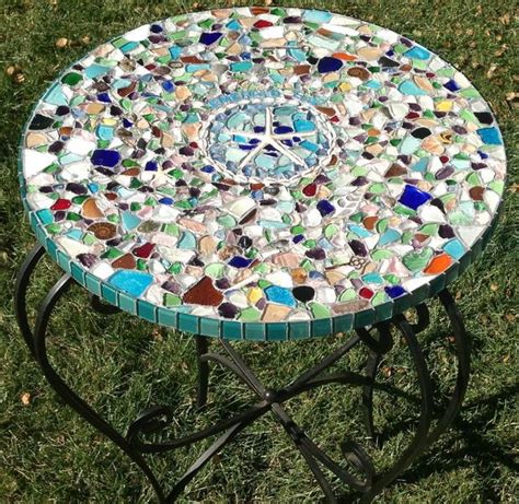 What do I use to seal a mosaic table to be used outside?