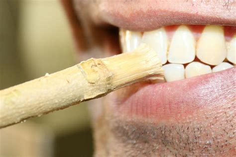 What do Indians use to clean their teeth?