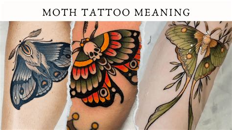 What do moth tattoos mean? - emojicut.com