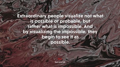 What do people see when visualizing