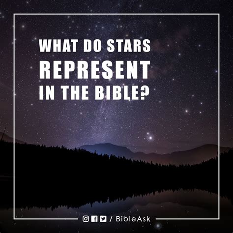 What do stars in the Bible represent? - BibleAsk