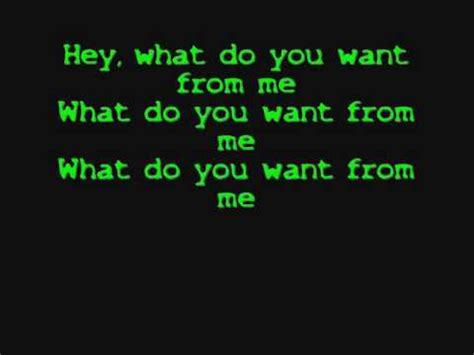 What do u want from me lyrics. Things To Know About What do u want from me lyrics. 