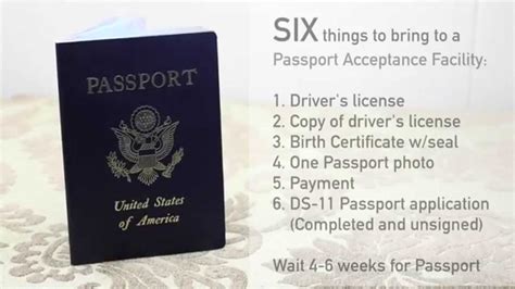 Safeguard your Passport. You must presen