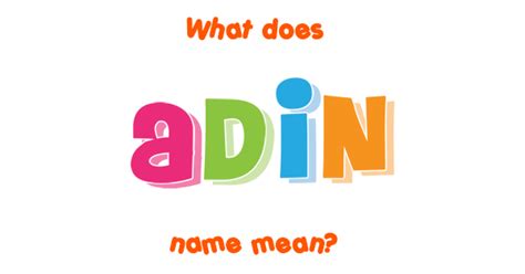 What does ADIN mean? - Definitions.net