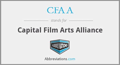 What does CFAA stand for? - abbreviations