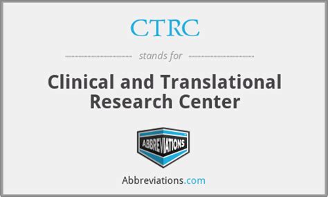 What does CTRC stand for? - abbreviations.com