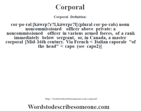 What does Corpul mean? - Definitions.net