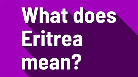 What does Eretria mean? - definitions.net