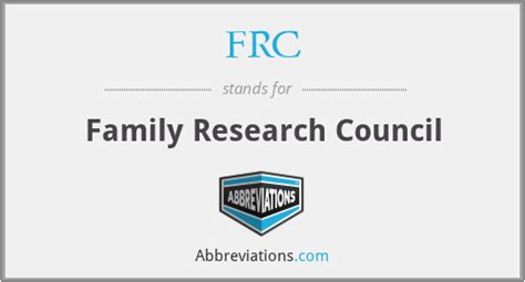 What does FRC stand for? - abbreviations.com