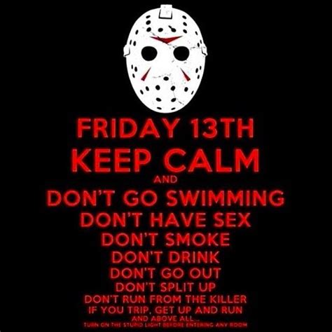 What does Friday the 13th mean to you personally? - Quora