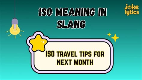 What does ISO mean in text