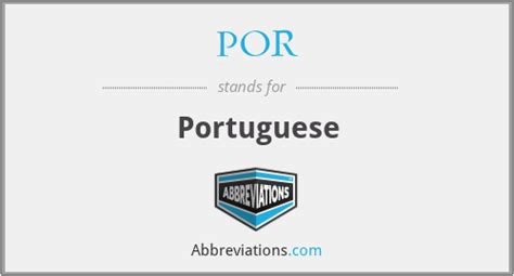 What does POR IN INSURANCE stand for? - abbreviations