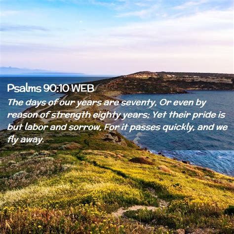 What does Psalm 90:10 mean? BibleRef.com