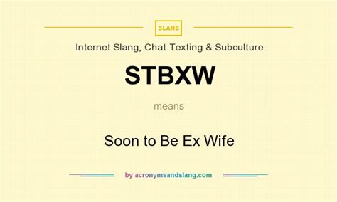 What does STBXW mean? - Definition of STBXW - STBXW stands ...