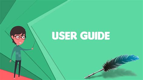 What does User guide mean? - Definitions.net