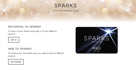 What does a Sparks card give you? How do I activate M&S Spa