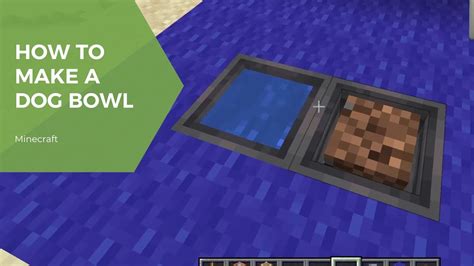 What does a bowl do in minecraft