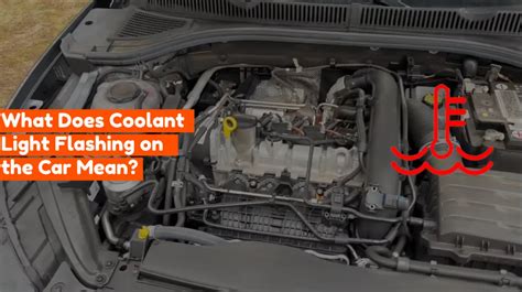 What does a flashing coolant light mean.  This indicator is directly tied to the en...