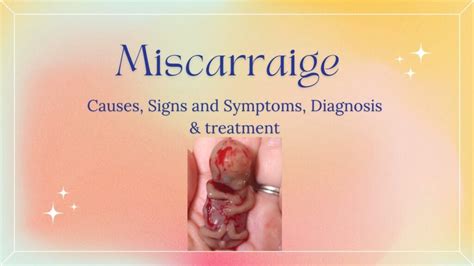 What does a miscarriage look like Symptoms and seeking help