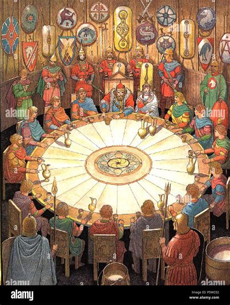 What does a round table symbolize