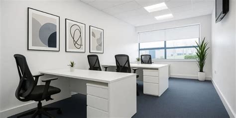 What does a serviced office include