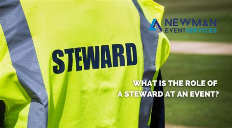 What does an Event Steward do? Role & Responsibilities