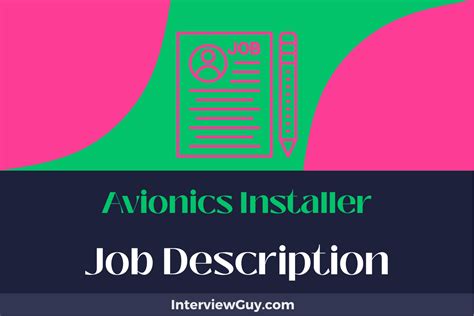 What does an avionics installer do