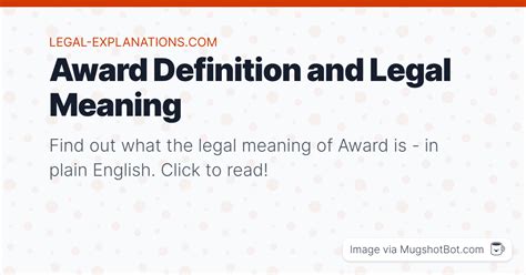 What does awarded mean? - Definitions.net