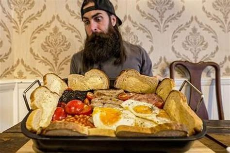 YouTube star Beard Meats Food has taken on a humungous eating challenge at a Nuneaton pub. Adam Moran, who is better known as BeardMeatsFood, spotted the 'Hearty Attack Challenge' on the menu at .... 
