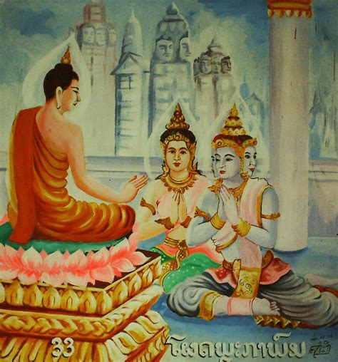 What does brahma hold in his hands