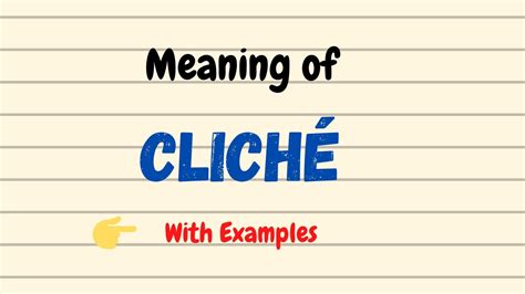 What does clique and cliché mean? : NoStupidQuestions - Reddit