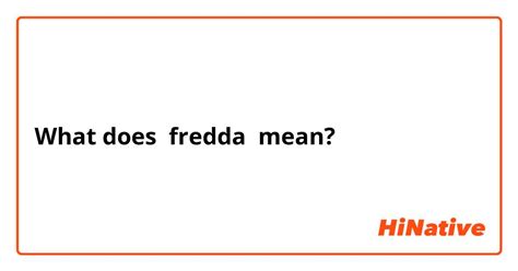 What does fedda mean? - definitions.net