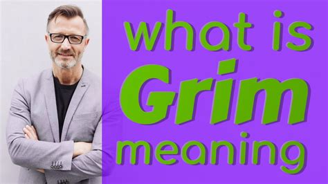 What does grim faced mean? - Definitions.net